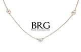 Tiffany & Co. 18K Yellow Gold Elsa Peretti Diamonds By The Yard Necklace